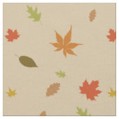 Bunte Herbstblätter  Stoff (Nahaufnahme)