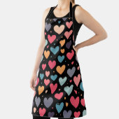 Bunte Herzen Valentinstag Schürze (InSitu)