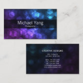 Bunte Hexen Visitenkarte (Vorne/Hinten)