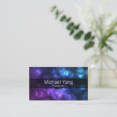 Bunte Hexen Visitenkarte (Stehend Vorderseite)