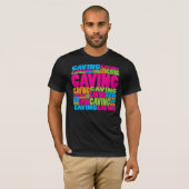 Bunte Höhlenkunde T-Shirt (Vorne ganz)