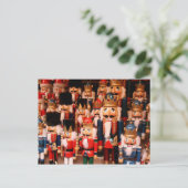 Bunte Holzspinner Postkarte (Stehend Vorderseite)