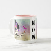 Bunte HON Tasse (Vorderseite Links)