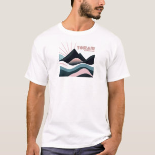 Bunte Hügel des Yosemite Nationalparks T-Shirt