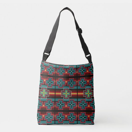 bunte, inspirierte Tasche (Vorderseite)