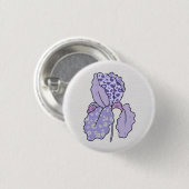bunte Iris Button (Vorne & Hinten)