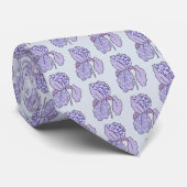 bunte iris krawatte (Gerollt)