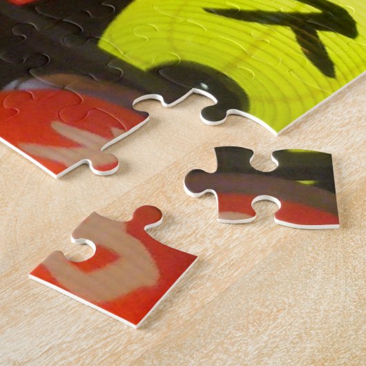 bunte japanische Lichter Puzzle (Seite)