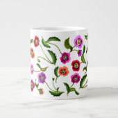 Bunte Jumbo-Tasse (Vorderseite)