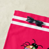 Bunte Käfer Strandtuch (Beispiel)