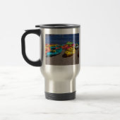 Bunte Kajaks Reisebecher (Links)