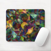 Bunte, kaleidoskopische abstrakte Kunst Mousepad (Mit Mouse)