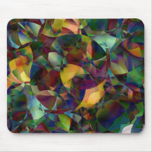 Bunte, kaleidoskopische abstrakte Kunst