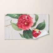 Bunte Kamelie, Pierre-Joseph Redouté, 1833 Handtuch (Handtuch)