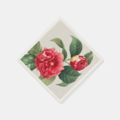 Bunte Kamelie, Pierre-Joseph Redouté, 1833 Serviette (Ecke)