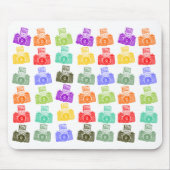 Bunte Kameras Mousepad (Vorne)