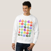 Bunte Kameras Sweatshirt (Vorne ganz)
