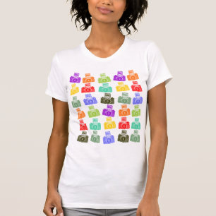 Bunte Kameras T-Shirt