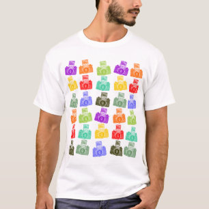 Bunte Kameras T-Shirt