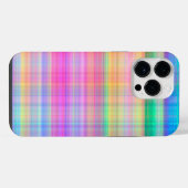 BUNTE KAROMUSTER iPhone HÜLLE (Rückseite (Horizontal))