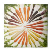 Bunte Karotten Fliese (Vorderseite)