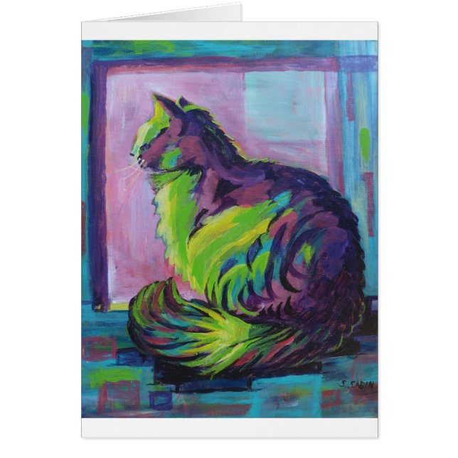 Bunte Katze (Vorne)
