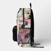 Bunte Katzen Bedruckter Rucksack (Rechts)