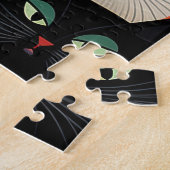 BUNTE KATZEN KUNST-PUZZLE PUZZLE (Seite)
