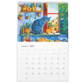 Bunte Katzen – Moderner Kunstkalender 2026 Kalender (Jan 2027)