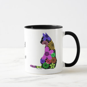 Bunte Katzen-Tasse Tasse