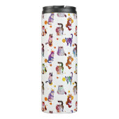 Bunte Katzen Thermosbecher (Rückseite)