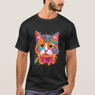 Bunte Katzenadoption Für Kätzchen T-Shirt