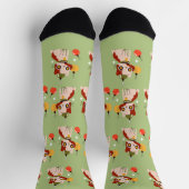 Bunte Katzensocken Socken (Oben)