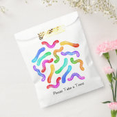 Bunte Kaugummiwürmer-Party-Geschenktüte Geschenktütchen (Versiegelt)