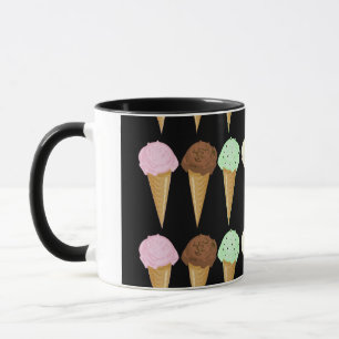 Bunte Kegel Tasse