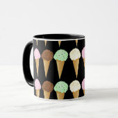 Bunte Kegel Tasse (Vorderseite Links)