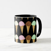 Bunte Kegel Tasse (VorderseiteRechts)