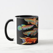 Bunte Killifishes-Tasse Tasse (Links)