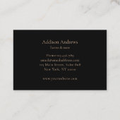 Bunte Kleckse Visitenkarte (Rückseite)