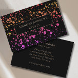 Bunte Kleckse Visitenkarte<br><div class="desc">Fröhliche Kleckse Visitenkarte,  editieren Sie ihr Produkt in Minuten. Geben Sie ganz einfach ihre Daten ein. Über "weiteres personalisieren" können Sie Schriftgröße/Farbe und Position nach Wunsch individuell anpassen.</div>