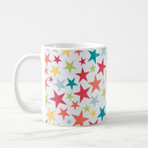 Bunte kleine Stern-Kaffee-Tasse