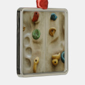 Bunte kletternde Wand-Felsen Silbernes Ornament (Rechts)