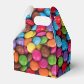 Bunte Knopfbons Geschenkschachtel (Rückseite)