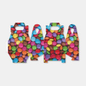 Bunte Knopfbons Geschenkschachtel (Ungefaltet)