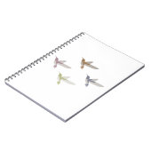 Bunte Kolibris Notizblock (Linke Seite)