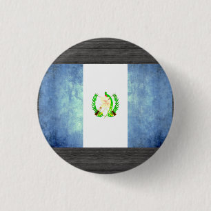 Bunte Kontrast-Guatemalteke-Flagge Button