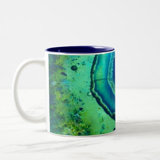 Bunte Kosmos-Tasse #1 Zweifarbige Tasse (Links)