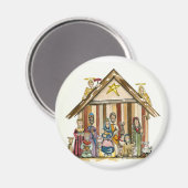 bunte Kreativität Magnet (Vorderseite/Rückseite)