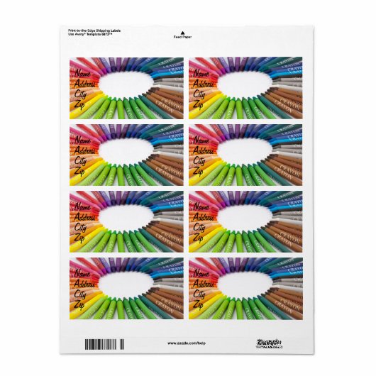 Bunte Kreidekrebse (Vorne)