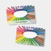 Bunte Kreidekrebse Ausweis (Vorder- & Rückseite)